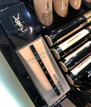 YSL 保湿 圣罗兰哑光丝绒墨水羽毛粉底液 专柜正品 提亮24小时持妆