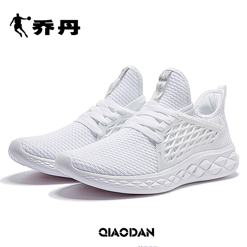 Jordan Sports Shoes Men's Shoes White 2019 New Summer Authentic One Step Versatile Casual Shoes Student Running Shoes