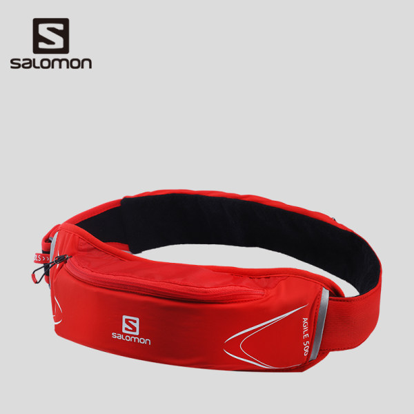 Salomon 萨洛蒙男女款跑步腰包水壶套装 配500ML软水瓶 AGILE 500