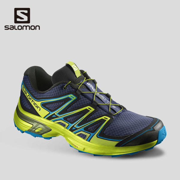 Salomon 萨洛蒙男款户外越野跑鞋 耐磨防滑透气 WINGS FLYTE 2