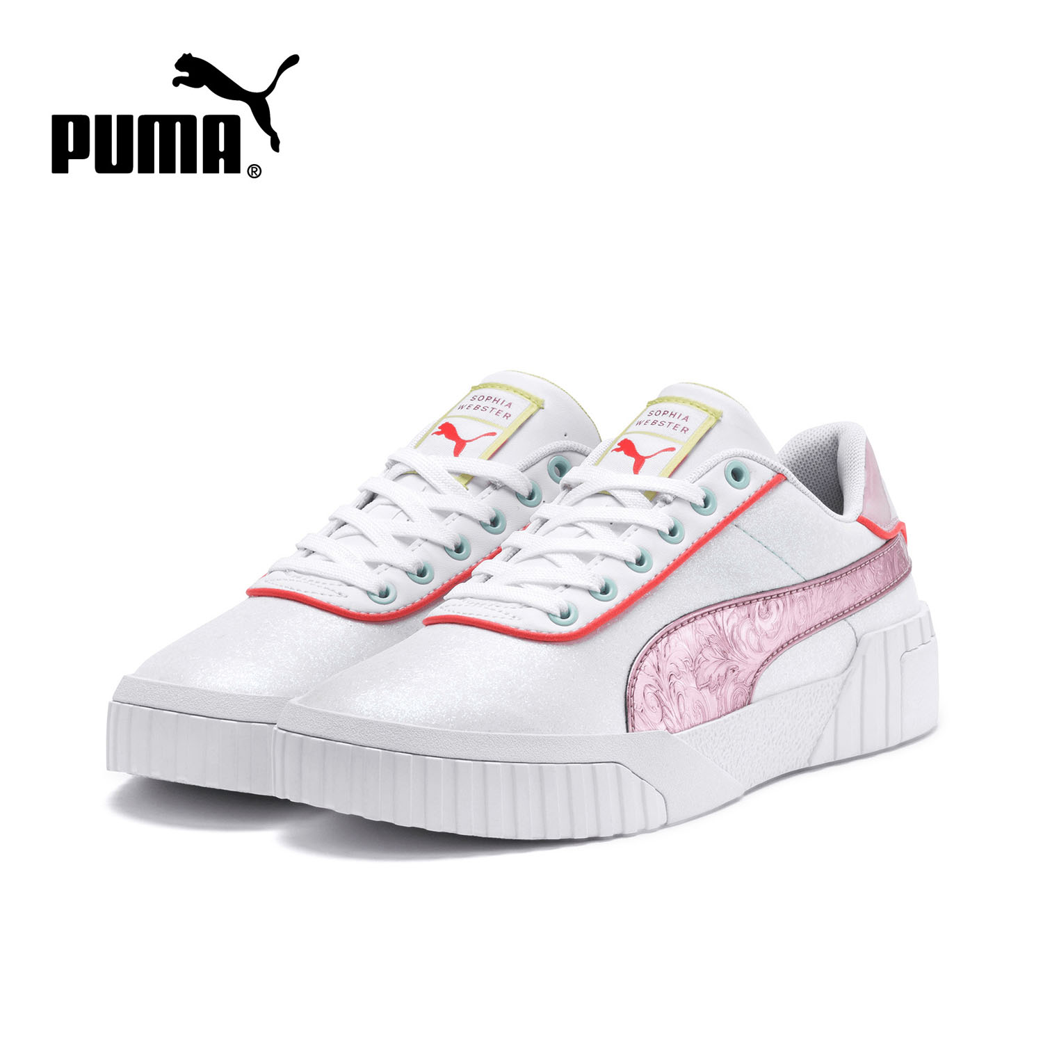 Puma/Puma genuine Cali Sophia Webster Co-branding women's casual skates 369517-01