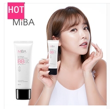 50ml 现货 BB霜矿物质钙离子保湿 MIBA 遮瑕BB霜 韩国 洪真英推荐