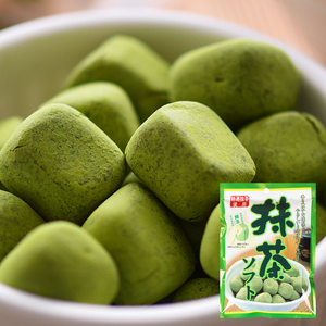 日本 丸川特浓抹茶味糖软糖90g