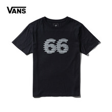 短袖 VN0A3DDLBLK T恤 范斯夏季黑色男款 Vans