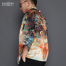 日系日式和服男女开衫披风羽织薄外套大码宽松防晒服和风道袍潮