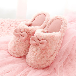 秋冬可爱保暖居家棉拖鞋