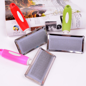 不锈钢针梳宠物毛刷