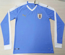 足球服 Uruguay主场天蓝 卡瓦尼 长袖 2019美洲杯乌拉圭国家队球衣
