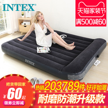 户外便携床 单人折叠床垫加厚 充气床垫双人家用加大 INTEX气垫床