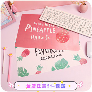韩国超大号创意电脑办公桌垫书桌垫鼠标垫可爱游戏桌面宿舍桌垫女