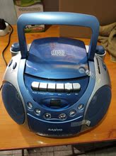 磁带机 录音机 镭射卡式收录音机收录机 三洋 CD机 便携式 SANYO