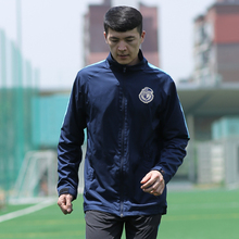 2019中超大连一方足球训练服出场风衣春秋运动服风雨衣外套组队服