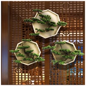 饰品 新中式墙面挂件守竟沂沃参锊枋倚关背景墙上餐厅走廊墙壁装