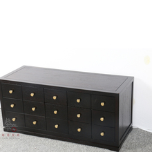 新中式家具可定制厂家直销曲美万物斗柜 品香柜欧式家具柜