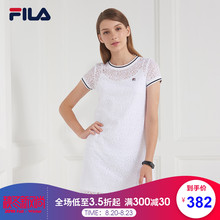 运动时尚 FILA斐乐女连衣裙秋季新品 优雅透气舒适连衣裙女