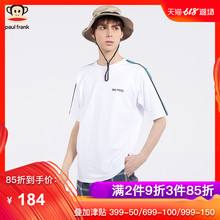 男G T恤男2019夏季新款 Frank 宽松休闲串标打底衫 大嘴猴短袖 Paul