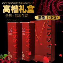 盒纸盒葡萄酒礼品盒套装 红酒包装 手提袋高档盒子双支通用红酒盒