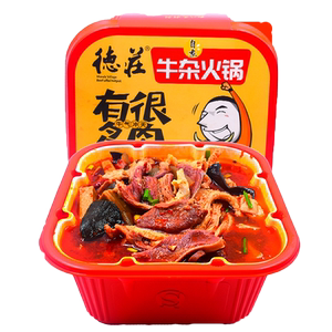 肉多多+德庄牛肉方便微火锅2盒