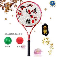 久久星金装 梅花柔力球拍环保硅胶拍面碳素纤维拍框JMT2柔力球 新款