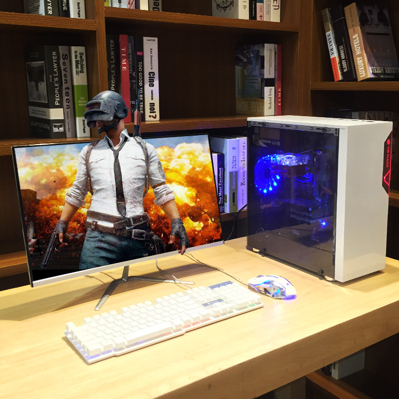 直播台式电脑主机独显办公吃鸡DIY整机六核游