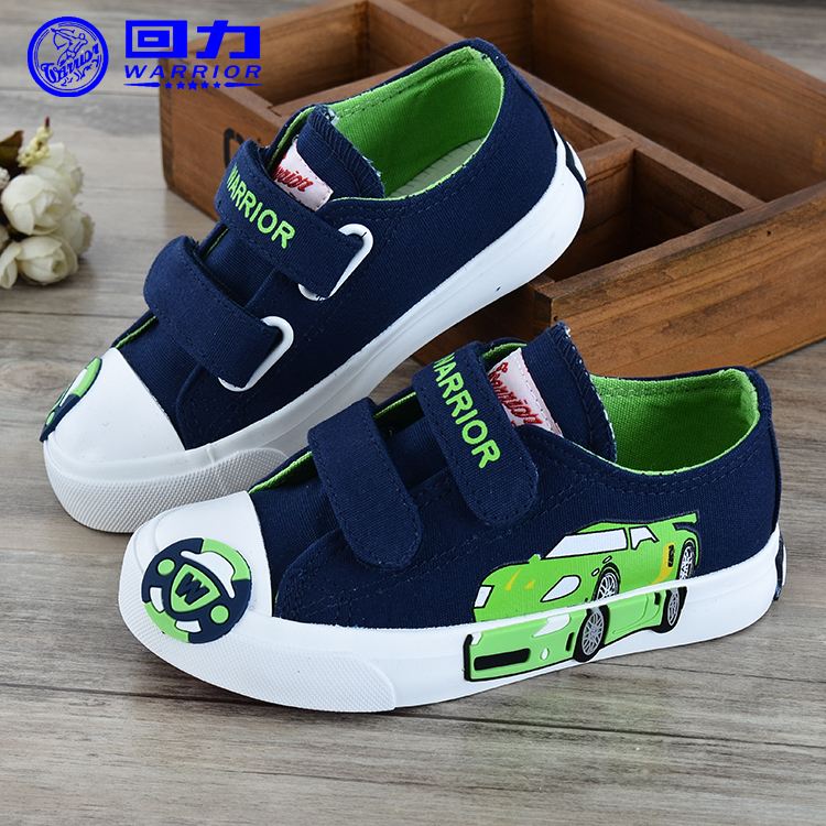 Clear Warehouse Return Children's Shoes Children's Canvas Shoes Boys' Spring and Autumn Cloth Shoes Girls' Velcro Board Shoes Students' Casual Shoes