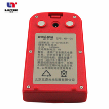 1400mAh 10A 上触点电子经纬仪电池 4.8V KB10A