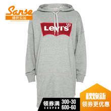 levis 李维斯女士LOGO印花连帽卫衣 57564-0000图片