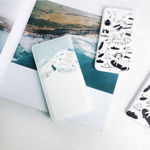 渔夫原创插画充电宝10000毫安