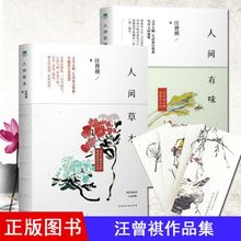 裸脊精装 插图珍藏版现当代文学随笔散文书籍 典藏文集小品散文集 寒假 人间草木汪曾祺散文精选作品 阅读2册人间有味 正版现货