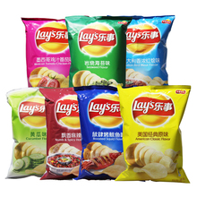 促销乐事薯片芝士黄瓜经典原味番茄70g袋休闲零食满58元多省包邮