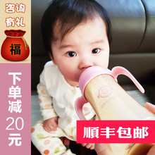 韩国grosmimi格罗咪咪吸管杯ppsu宝宝奶瓶防呛漏耐摔婴儿童喝奶杯