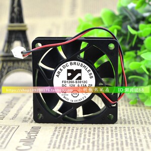 原装三匠ARX6015FD1260-S3012CDC12V0.13A静音6CM散热风扇