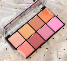 Palette Cheeks NYX 保税仓 甜美8色腮红盘SCBP01 Sweet Blush
