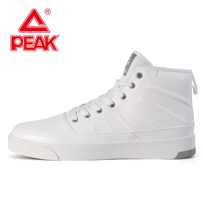 Peak Women's Shoes High Top Board Shoes Parker Series Couple Women's Fashion and Casual Sports Shoes DB740752