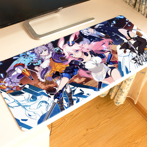 崩坏学园3超大号鼠标垫八重樱芽衣3rd桌垫二次元动漫键盘垫定制