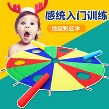 儿童游戏亲子户外活动训练器材 幼儿园打地鼠 彩虹伞 感统协力伞