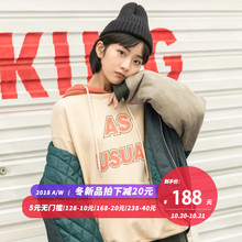 尔给休闲初冬bf外套女学生2018新款韩版宽松学院风港风棒球服加厚图片