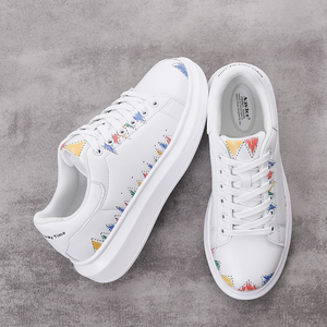 奥古狮登白色原宿女鞋