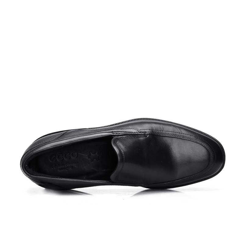 ecco爱步男鞋2018春新款商务正装柔软耐磨套