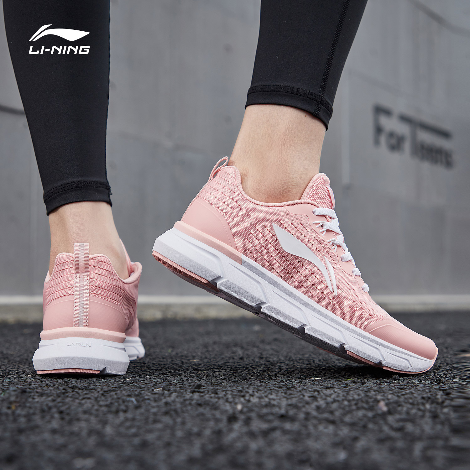 Li Ning Running Shoes Women's Shoes 2019 New Shoes Lightweight, Durable, Non slip Couple Shoes Running Shoes Low Top Sports Shoes Women