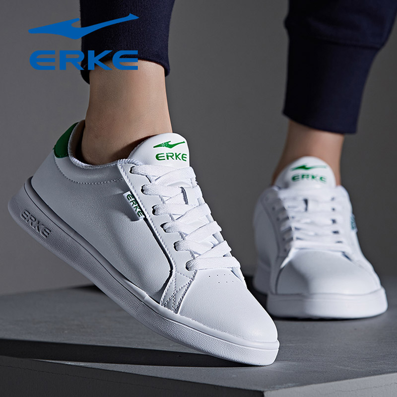 ERKE women's shoes, board shoes, small white shoes, 2019 autumn new sports casual shoes, fashionable and versatile student shoes