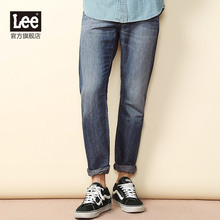 Lee男装 商场同款2017新品男士牛仔裤深色水洗L12726Y705AT