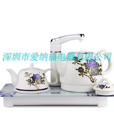 陶瓷自动上水保温电热烧水壶静音台式泡茶养生煮茶器套装功夫茶艺