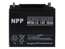 耐普NPP蓄电池NP12-38 12V38AH UPS/EPS/直流屏专用原装正品