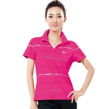 城德美男士 情侣运动T恤款 南韩丝短袖 女装 2014夏装 T恤POLO领上衣