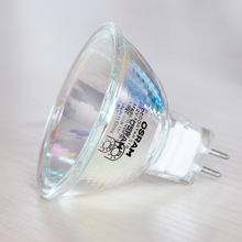 OSRAM欧司朗12V20w35W50W卤素灯杯射灯泡MR16带罩36度口径51mm