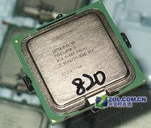 800 2.8 PD805 奔腾双核PD 另有 820 6元 PD830 775 CPU