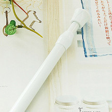 门帘杆 晾衣杆 120cm 玄关隔断70 浴帘杆 窗帘杆 伸缩杆 免安装