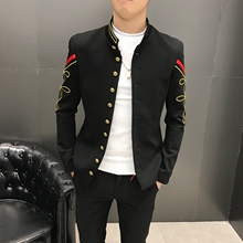2019春装 西服外套男女刺绣休闲西装 新款 宴会演出外套潮人私人订制