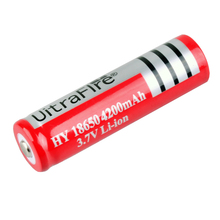 4200毫安 18650锂电池 正品 3.7V强光手电筒充电电池